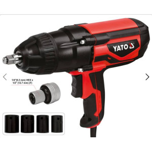 E Klucz udarowy elektryczny 1020W/620Nm Yato